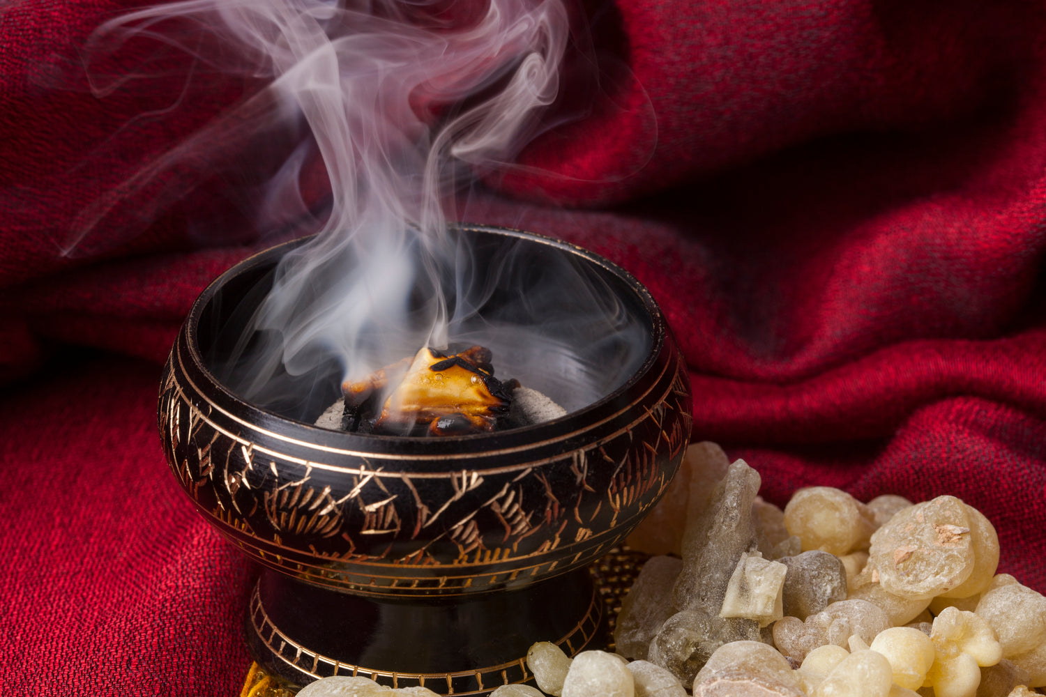 How to Burn Incense Resin