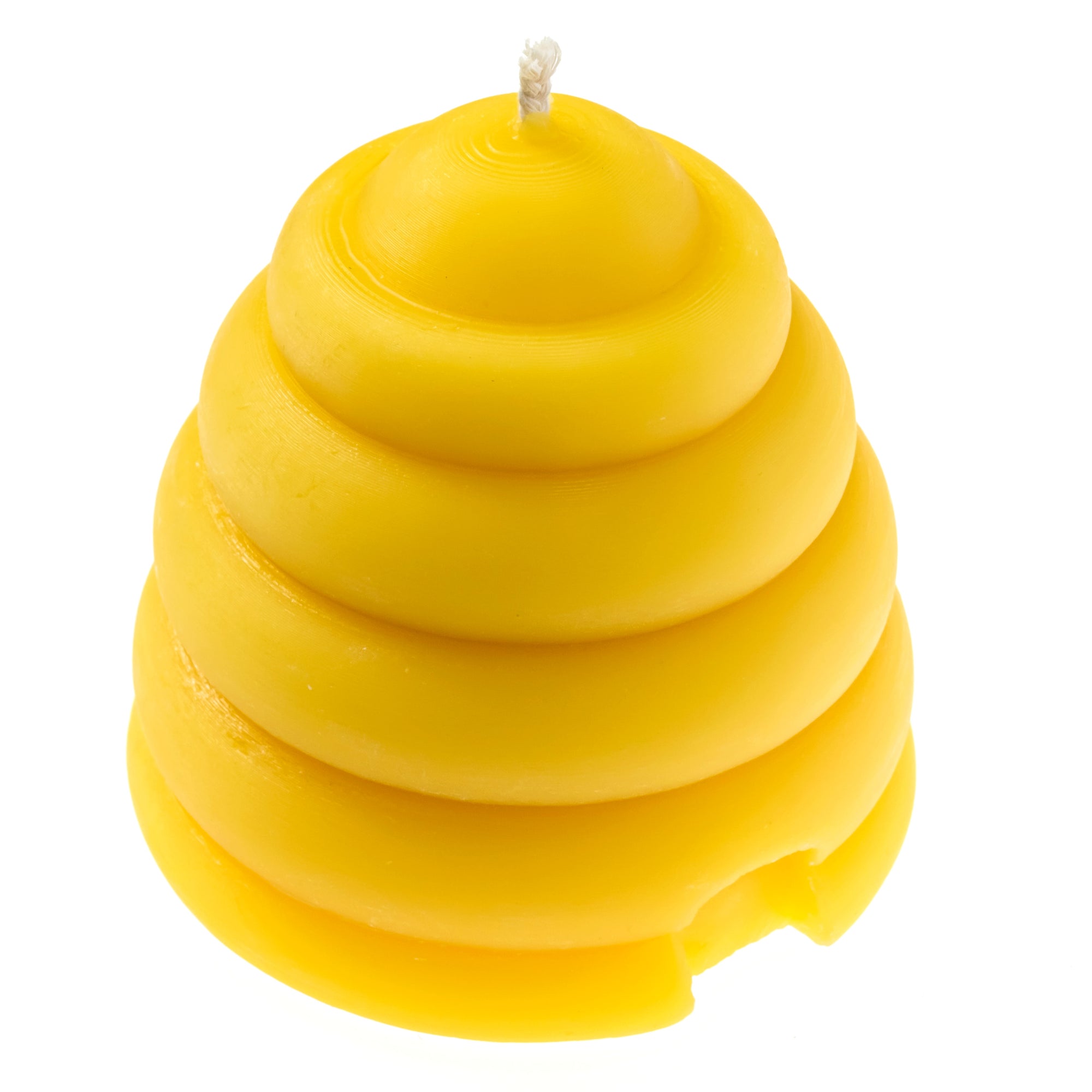 Large Beehive Skep Candle