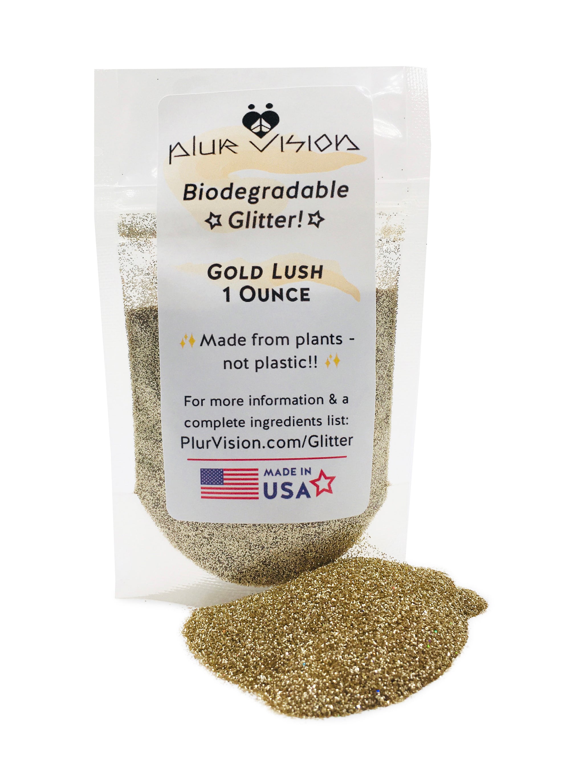 ✨ Gold Lush Biodegradable Glitter! ✨