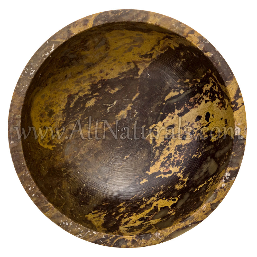Soapstone Scrying and Smudge Bowl